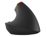 Delux Mysz pionowa M618C 2.4G 1600DPI RGB M618C Black - 1183565 - zdjęcie 4